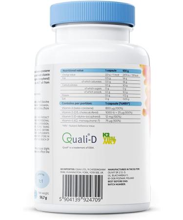 Osavi ADEK Vitamins 90 softgels - Buy Online on GoSupps.com