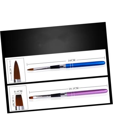 minkissy Set Nail Art Liner Brush Nail Stripping Brush Dotting Painting Pen Paint Pen Pull Pen Crystal Pen Red Stripe Stripers Nail Art Liner Pen medium Red - Buy Online on GoSupps.com