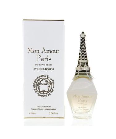 META-BOSEM Mow Amour Paris Women Fragrance Collection Eau de Parfum Natural Spray Eiffel Classic Bottle Perfume for Ladies Floral Fresh Scent Casual and Formal Use 3.4 Fl Oz - Buy Online on GoSupps.com