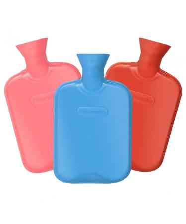 Cassandra Hot Water Bottle Smooth Surface Both Sides 1.8 Litre 5 Year Cassandra Guarantee Colour Received Varies 1 Count (Pack of 1) Smooth Finish