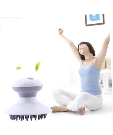 GLEAVI 2 Pack Electric Shampoo Brush - Cordless Abs Material White Massager for Deep Cleansing & Scalp Care - Buy Online on GoSupps.com