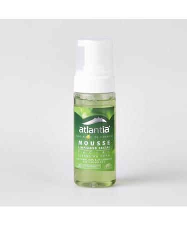 Atlantia Aloe Facial Cleansing Mousse - Purify Skin Hydrate & Nourish with Vitamins | 150ml for All Skin Types - International Shipping Available - Buy Online on GoSupps.com