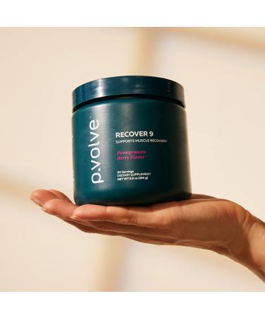 PVOLVE Recover 9 - Reduce Muscle Soreness with 9 Essential Amino Acids & Antioxidant Pomegranate Extract | International Shipping Available - Buy Online on GoSupps.com
