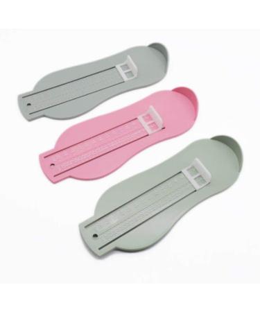 WOIWO 3PCS Baby Foot Measuring Device Family Children Buying Shoes Small Foot Measuring Device With Scale 0-8 Years Old