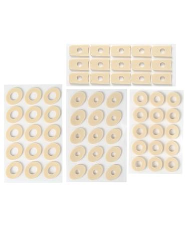 HEALLILY 4 Sheets Corn Protector Sticker Adhesive Foot Care Cushions Callus Insert Stickers for Feet Toes Corn Treatment Calluses Remover Sticker