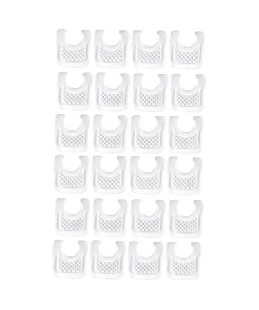 CLISPEED 12 Pairs Toe Pads for Corns U Shaped Foot Pads Corn Removal Callus Toe Protector Comales Prevention High Heel Protectors Clavus Cushions Forefoot Pad Multifunction