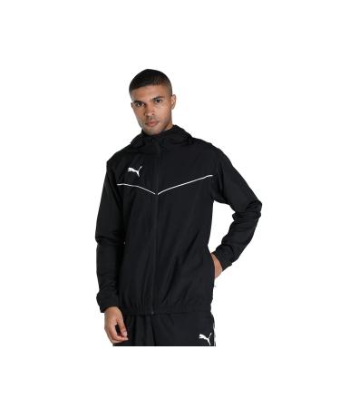 PUMA Men's Teamrise All Weather Jacket Training Jacket L Puma Black-puma White