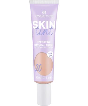  essence essence SKIN Set of 3 Makeup Shades No. 20 Moisturizing Natural Vegan Oil-Free UVA and UVB Filter SPF 30 Fragrance-Free 3 x 30 ml - Buy Online on GoSupps.com