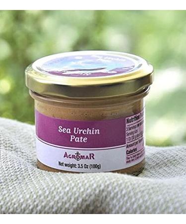 Agromar Sea Urchin Pate Spread (Pate de Oricios) - 3.5oz/100g Glass Jar - Buy Online on GoSupps.com