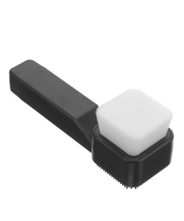 DRESSOOS Square Facial Cleansing Brush Face Wash Brush Face Exfoliator Face Washing Brush Exfoliating Facial Brush Facial Scrub Skin Care Face Brush Silica Gel Scrubber Cosmetic Man