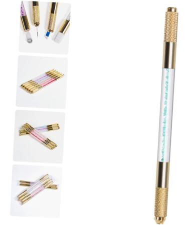 Healeved Embroidery Pencil Eyebrow Pencil Pen Multi Tool Make up Kit Tattoos Using Pens Blue Rhinestones 1 count (Pack of 1) Blue - Buy Online on GoSupps.com