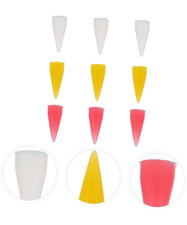 Set of 9 manicure pens with silicone nailing tool nail picker nail rhinestone picker jewel collector picker replacement drilling written deliveries 2.3x0.8cm Assorted colours - Buy Online on GoSupps.com