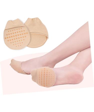 FRCOLOR 6 Pairs Forefoot Pad Silicone Gel Circle Keyring High Heel Insole High Heel Toe Socks High Heel Inserts for Women Low Cut High Heel Grips Womens Front Pad Sole of Foot Miss Sponge - Buy Online on GoSupps.com