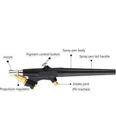 Injector Air Compressor Kit Air Brush Paint Spray Guns Set For Nail Art Craft Cake Fog Sprayer Model Coloring Air Brush Makeup - Buy Online on GoSupps.com