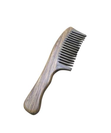 Comb 1PC Massager Comb Head Wide Tooth Comb Natural Wood Sandalwood Wood Hair Combs Wood Handle with Wide Teeth Comb wooden comb