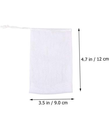 Zerodeko 100 Pcs Soap Bubble Net - Exfoliating Foam & Bar Soap Saver Pouch - Shower Mesh Bags for Cleansing - International Shipping Available - Buy Online on GoSupps.com