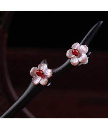 TOP SEWING Ebony Wooden Hair Fork | Handmade Antler Hair Sticks for Long Hair | Chinese Carved Hair Pins | Stylish Hair Chopsticks with Gift Box - Buy Online on GoSupps.com