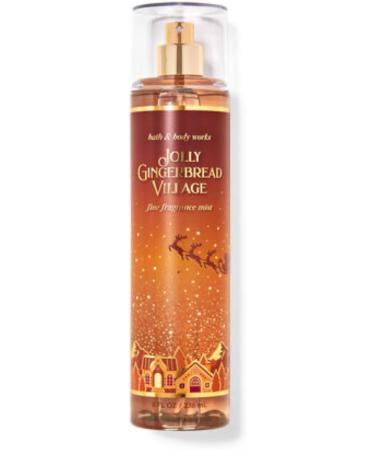 Bath & Body Works - Jolly Gingerbread Village - 3 Piece Bundle - Spray - Body Cream - Shower Gel - Full Size and Hello Gorgeous Gift Bag. - Buy Online on GoSupps.com