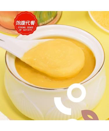 Millet Pumpkin Corn Porridge Corn Soup Pure Grains and Cereals 500G/can Nutritious Breakfast Meal Substitute Powder Instant Boiled Satiated Vegetables (3 CAN) - Buy Online on GoSupps.com