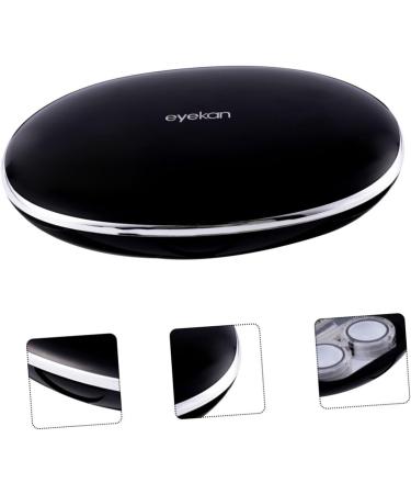 Buy Solustrie Contact Lens Box - White & Black Applicator Cases | UK Invisible Care | 10.2x7.8cm - International Shipping Available - Buy Online on GoSupps.com