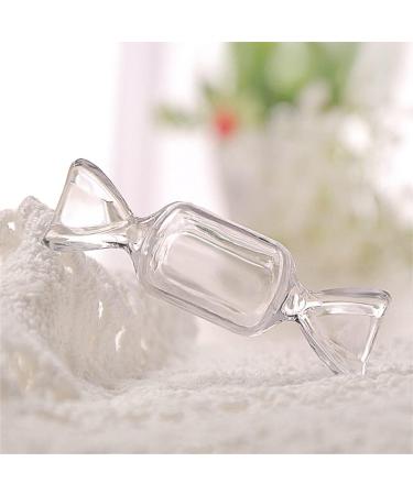 miduoidn 10 Pieces PS Candy Box Portable Leakproof Sealed Odorless Wedding Sweet Sugar Chocolate Case Container Wrapping Transparent Yellow - Buy Online on GoSupps.com