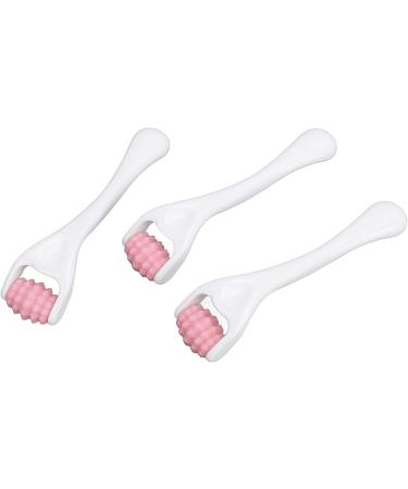 DAUZ Face Muscle Massage Roller - Portable Silicone Face Roller for Office Use (Pink) - Best International Shipping Available - Buy Online on GoSupps.com
