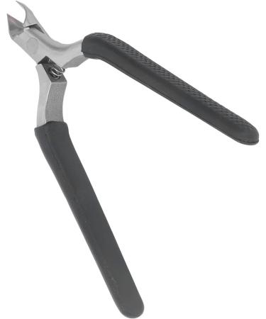 Stainless Steel Cuticle Cutter Nail Clipper Cuticle Cutter Professional Cuticle Trimmer Dead Skin Remover with Slip Resistant Handle for Precise Nail Care (Black) - Buy Online on GoSupps.com