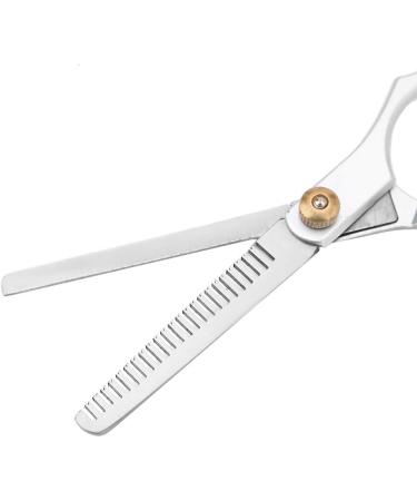 LINKANRUO Professional Hair Cutting Set Salon Barber Hair Shear Thining Regular Scissor Stainless Steel Material Durable for Barber Salon Pet Home Two Pieces Scissors (Size : Thining Scissor) - Buy Online on GoSupps.com