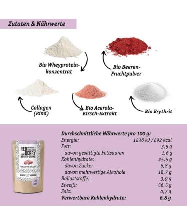 Organic Whey Protein Powder - Chocolate & Berries Collagen & Vegan Options - 5 Varieties (30g each) - Erythritol Sweetened - Buy Online on GoSupps.com