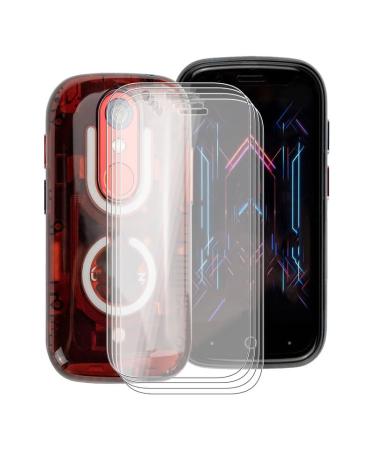 KJYFOANI For Unihertz Jelly Star Screen Protector Tempered Galss 4 Pack High Clear 9H Hardness Bubble Free Easy Install Matte Protective Film for Unihertz Jelly Star 3.00 Inch.
