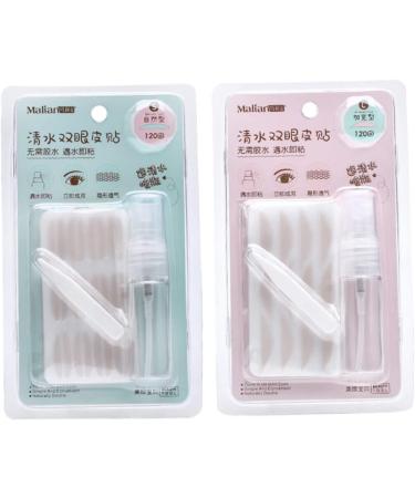 FOMIYES 3 Packs Double Stick Tape Double Eyelid Tape Permanent Double Eyelid Paster Spray Bottle Filling 9*2cmx3pcs As Shownx3pcs - Buy Online on GoSupps.com