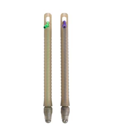 2 x 60mm "ICS ELASTICATED STEM KITS HEAVY" for Preston feeders with ICS