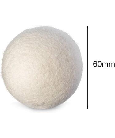 ProLeo Sheep's Wool Balls Reusable Natural Fabric Softener 6 Pieces for Laundry Dryer Leaves Trockner Bl tter - Buy Online on GoSupps.com