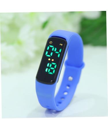 Toddmomy Children's Tracker Band - Boys Safety Watch Silicone Fitness Bracelet 3-Color Tracking Device Intelligent Arm Band (23*2cm Blue) - Buy Online on GoSupps.com
