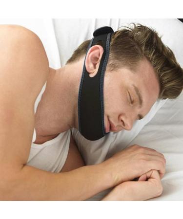 Effective Anti-Snoring Chin Straps | Snoring Solution & Relief 2023 | Reduce Snoring | Black - Buy Online on GoSupps.com