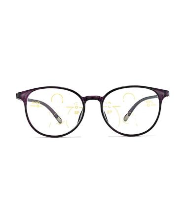LBXD blue lights blocking reading glasses progressive multi focus reading glasses anti -eyestrain computer reading glasses for women anti -UV anti -glare e +2.75