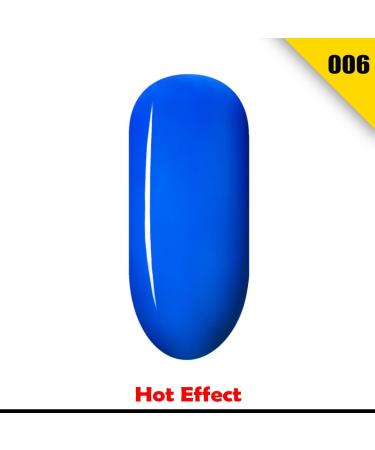 Canada HMD Soak Off UV LED Temperature Changing gel nail polish fast effect fast cure 8ml (B) (006) Color is Wine Purple with Persian Blue. - Buy Online on GoSupps.com
