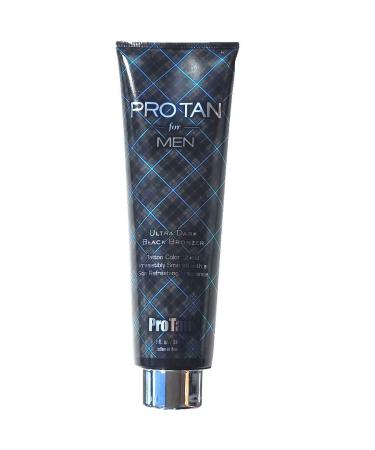 For Men Ultra Dark Black Bronzer - Natural Bronzer for Deep  Dark with Tattoo Color Shield 9 oz by Pro Tan