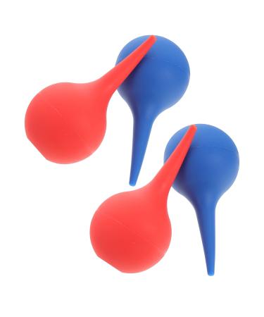 4pcs Ear Syringe Hand Bulb Syringe Rubber Ear Ear Cleaning Tools Washing Squeeze Bulb for Adults