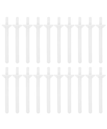 Disposable nose wax sticks sticker Applicator: 110 pieces nose wax hair remover nose hair removal for women men noses hair removal wax white