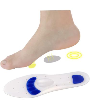 NOLITOY Absorption Insoles | Silicone Foot Care & Sports Shoe Pads for Ultimate Comfort - Buy Online on GoSupps.com