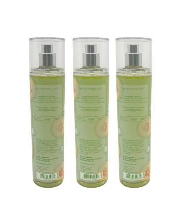 Bath & Body Works CUCUMBER MELON Fine Fragrance Mist 8 fl oz Gift Set with a Red Bow for Holiday & Gifts Pack of 3 - Limited Edition - Buy Online on GoSupps.com