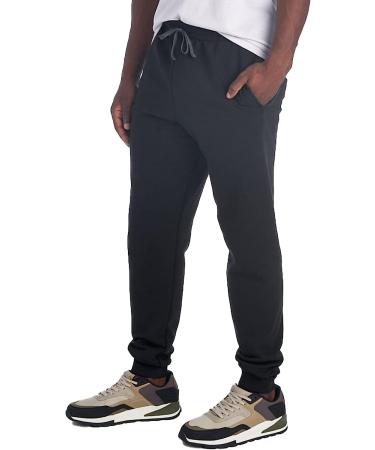 Jerzees Men's NuBlend Fleece Joggers - Black Large | Sweatpants for Men - Buy Online on GoSupps.com