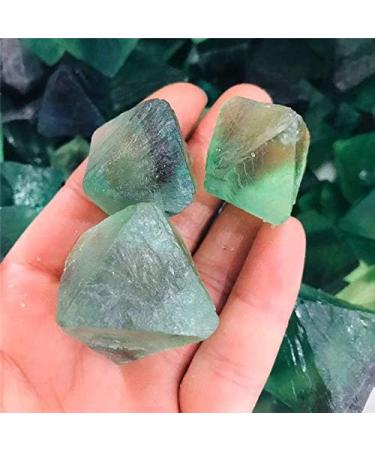 1pc 3cm Large Size Natural Green Fluorite Quartz Cube octahedral Crystal Quartz Stone polyhedral for Reiki Natural Stones and Minerals - Buy Online on GoSupps.com
