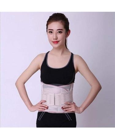 tylxayoxa Lumbar Support Belt Lumbar Support Belt for Lower Back (Color : Beige Size : XXL) XXL Beige