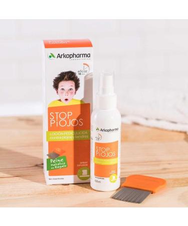 Arkopharma Stop Eye Lotion Spray - 100ml (2 Pack) | Anti-Lice & Anti-Bubbles Treatment | Fast Action in 10 Minutes - Buy Online on GoSupps.com