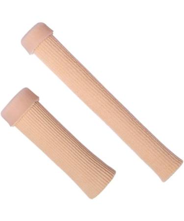 2Pcs Gel Toe Caps - Silicone Protectors for Ingrown Toenails, Corns, Blisters - Toe Sleeves for Hammer Toes - Buy Online on GoSupps.com