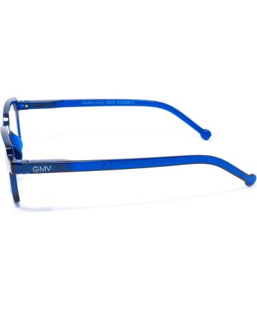 Gian Marco Venturi Unisex Sondrio Reading Glasses - Stylish Blue Frames Size M - International Shipping Available - Buy Online on GoSupps.com