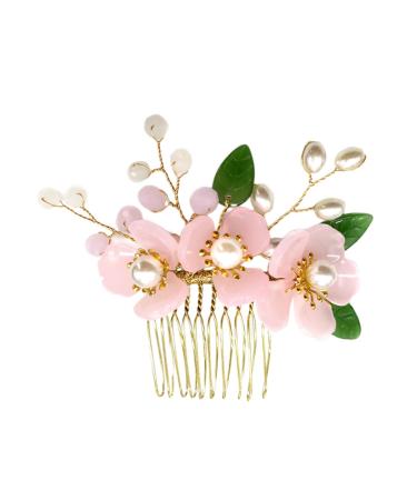 DOITOOL 1pc Tiara Hair Comb Alloy Comb Bride Hair up Original Design