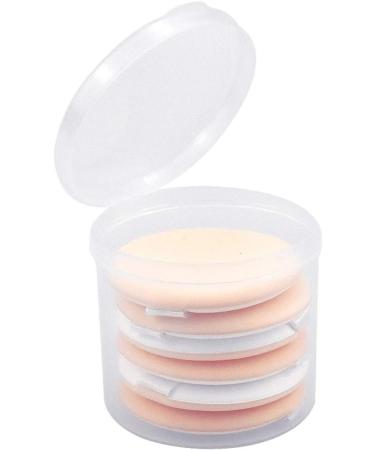 6 Pieces Makeup and Beauty Sponges Soft Round Makeup Puffs Makeup Sponge Powder Puff for Foundation Concealer and Liquid Makeup (Pink) - Buy Online on GoSupps.com